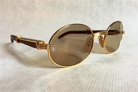 buy vintage cartier sunglasses|cartier vintage sunglasses women.